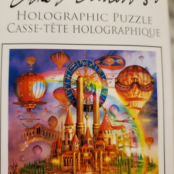 Collectable Ciro Marchetti Holographic Puzzle with Castle Design - 1000 Pieces - Picture 8 of 10